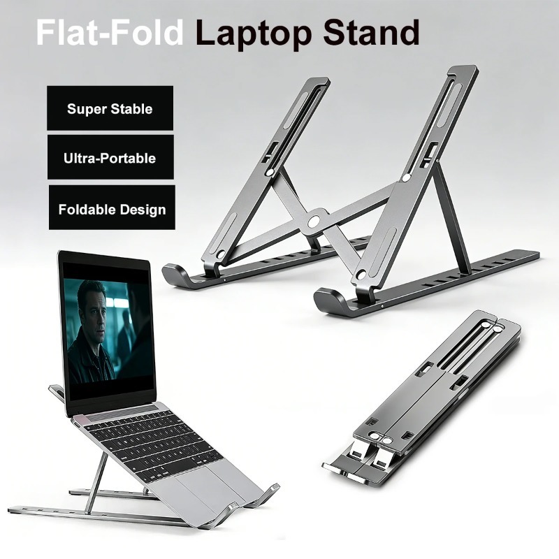Adjustable Laptop Table - Macbook용 접이식 노트북 스탠드 조정 가능한