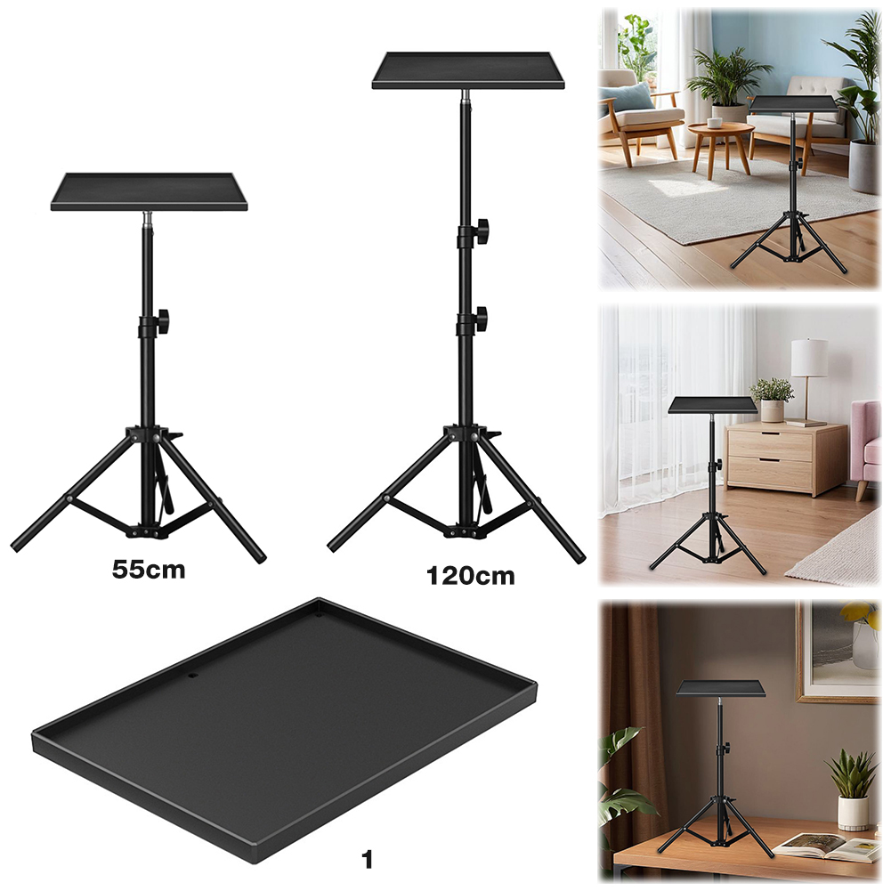 Adjustable Laptop Table - 범용 노트북 프로젝터 삼각대 스탠드 1/4인치