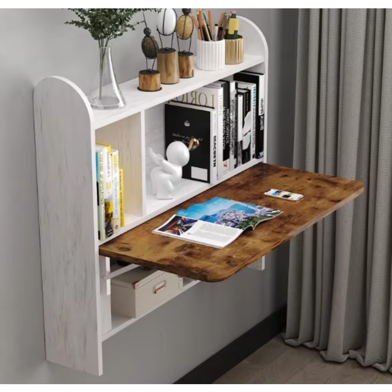 Wall Mounted Desk Fold - 가정용 벽걸이형 공부 책상, 플로팅 노트북
