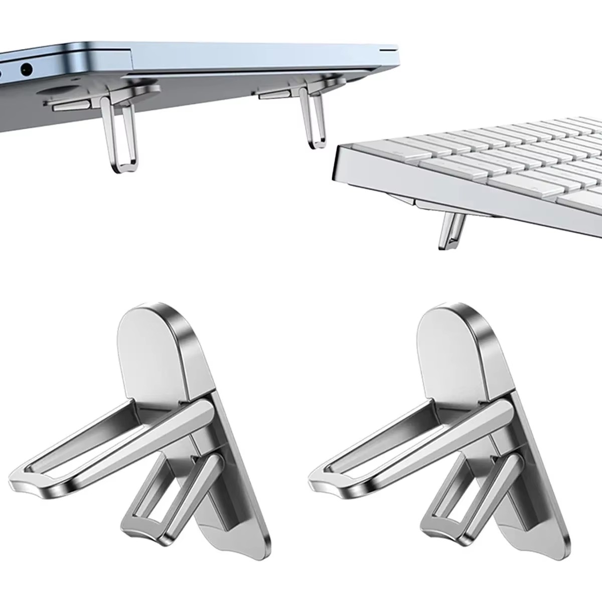 Adjustable Laptop Table - 미니 휴대용 다리형 노트북 스탠드 홀더