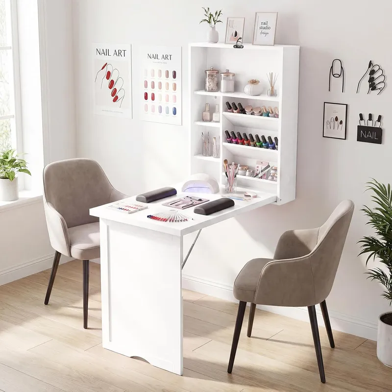 Wall Mounted Desk Fold - 다기능 컴퓨터 책상 벽걸이 접이식 테이블