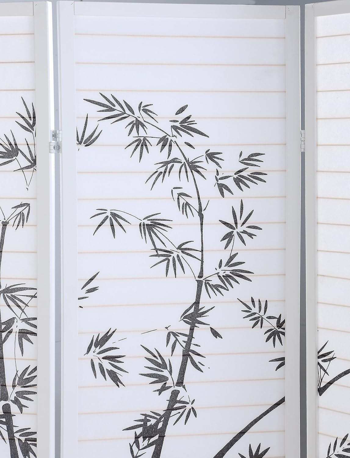 4패널 대나무 프린트 화이트 프레임 룸 스크린 디바이더 - Room Divider Bamboo 리뷰 및 가격