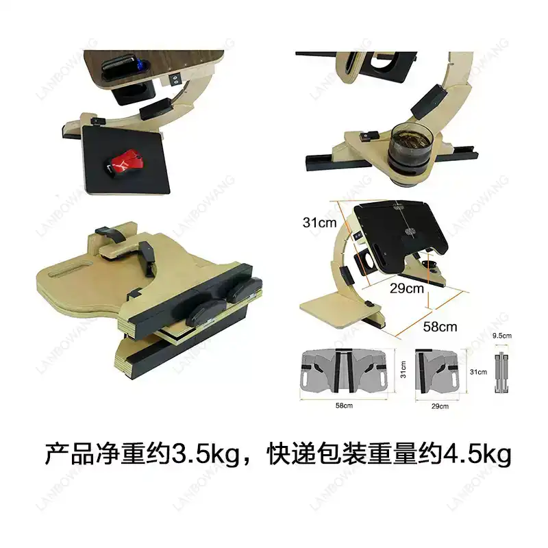 알루미늄 합금 접이식 랩 데스크 조절 가능한 인체공학적 - Adjustable Laptop Table 리뷰 및 가격