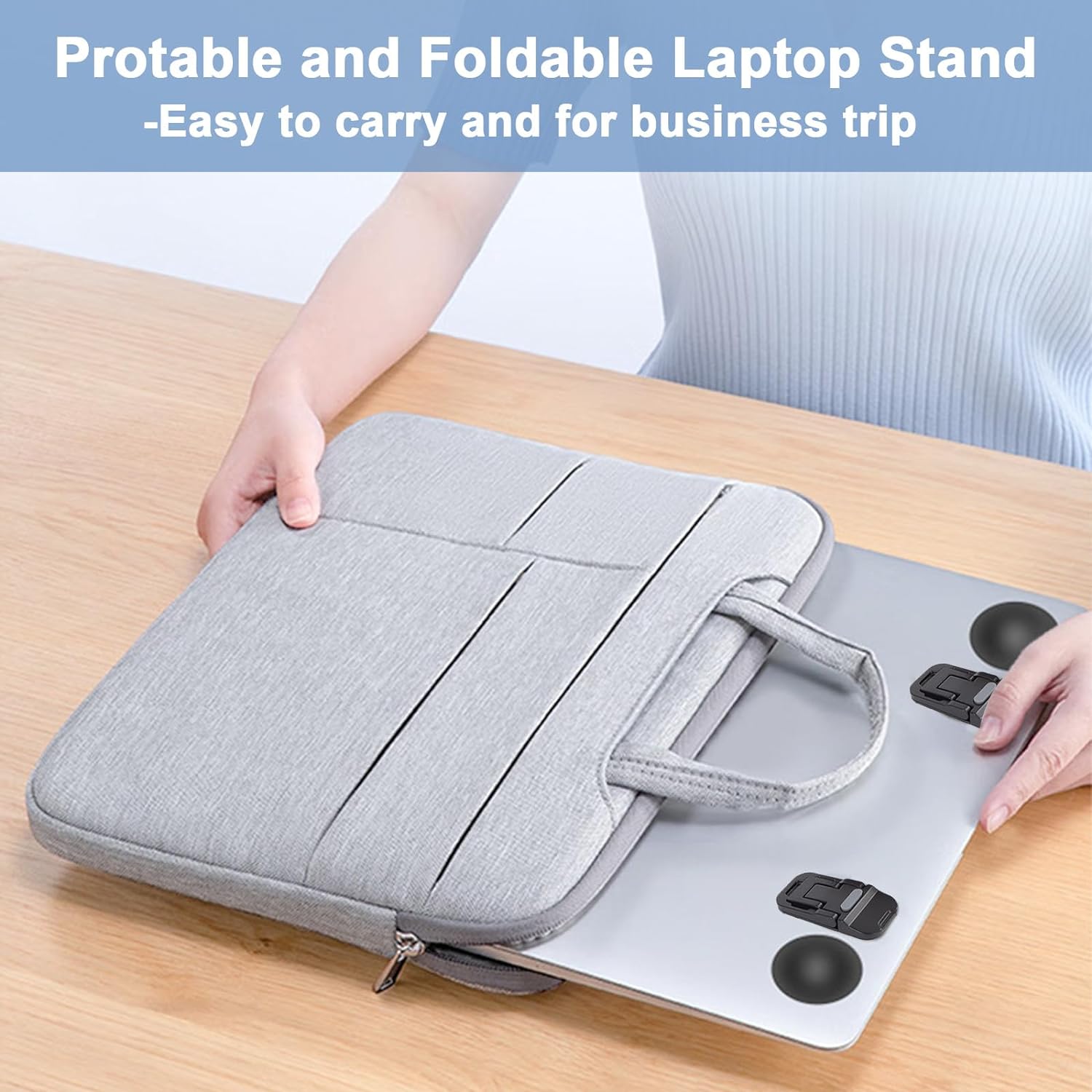 2PCS 휴대용 접이식 노트북 스탠드 조절 가능한 노트 - Adjustable Laptop Table 리뷰 및 가격