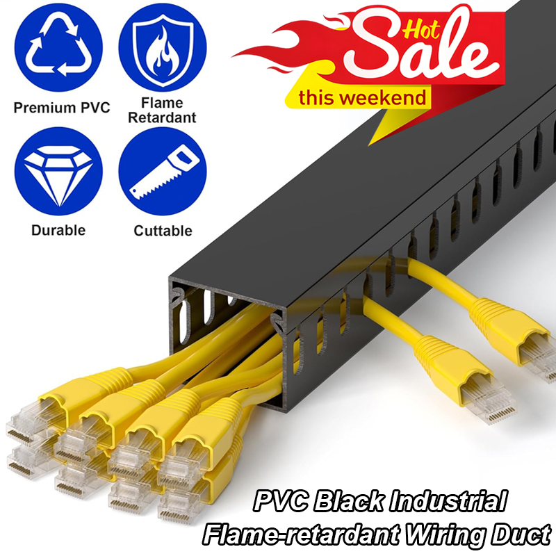 PVC 산업용 난연성 배선 덕트 검정색 케이블 관리 트 - Cable Tray Under Desk 리뷰 및 가격