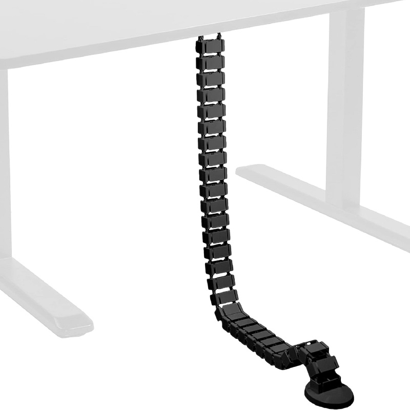와이어 스파인 케이블 슬리브, 책상 아래 케이블 트레이 - Cable Tray Under Desk 리뷰 및 가격