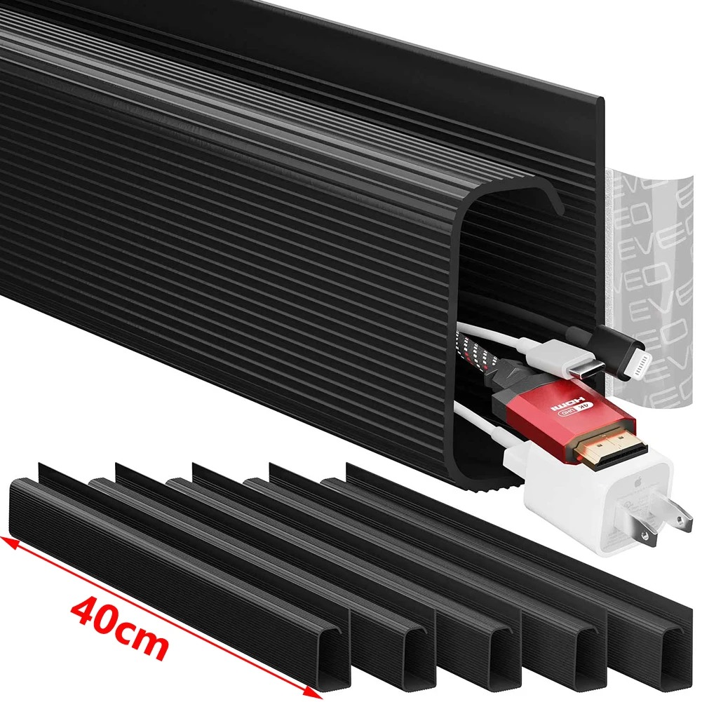 2개입 40cm/15.75인치 책상 아래 케이블 정리  - Cable Tray Under Desk 리뷰 및 가격