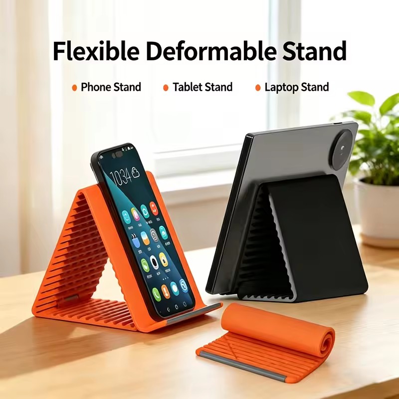 유연하고 접이식인 실리콘 폰 홀더, 휴대용 조절식 다각 - Adjustable Laptop Table 리뷰 및 가격