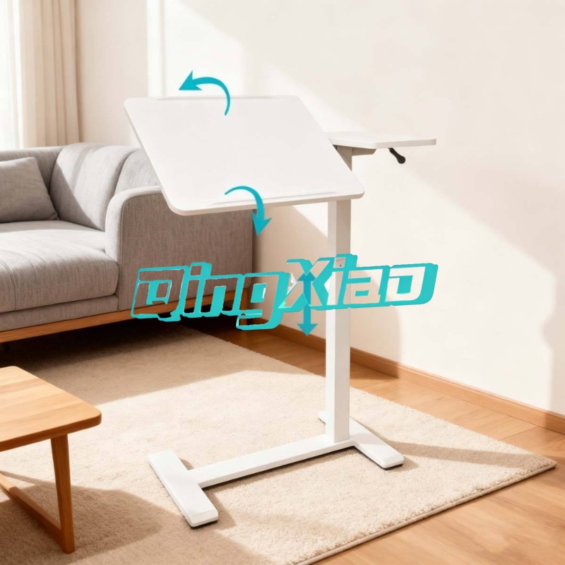 공압식 높이 조절 가능 이동식 책상, 양면 플립탑 테이 - Adjustable Laptop Table 리뷰 및 가격