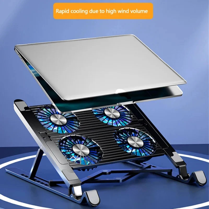 새로운 노트북 쿨러 베이스 스탠드 접이식 노트북 쿨링  - Adjustable Laptop Table 리뷰 및 가격