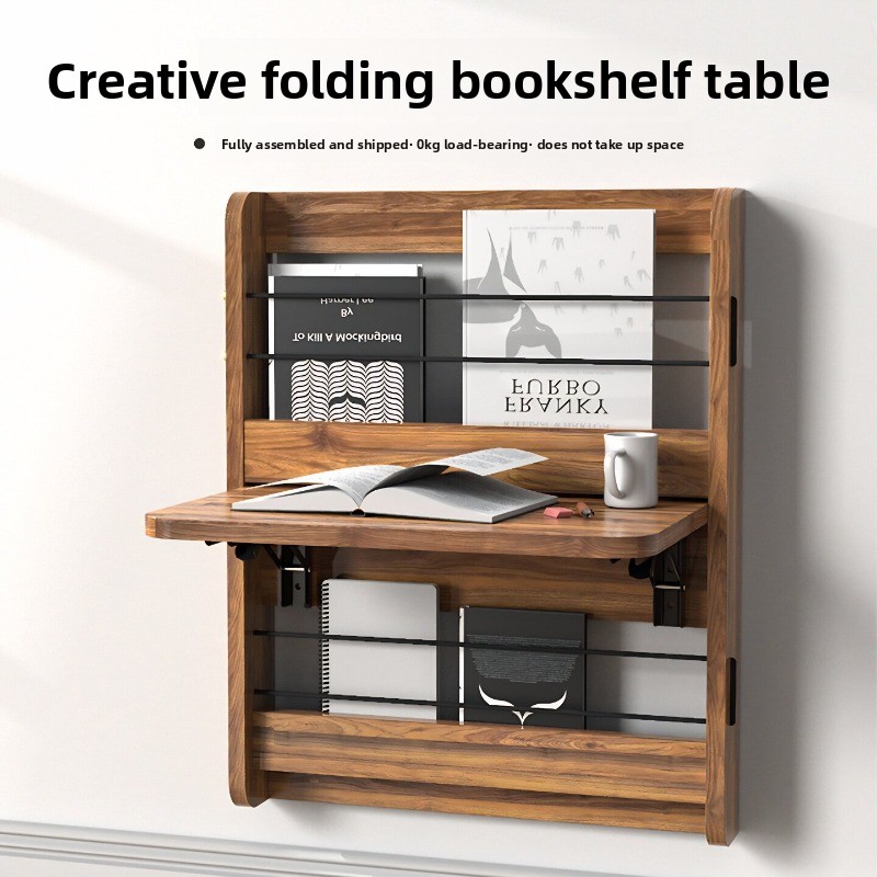 벽걸이 접이식 책상 공간 절약형 원목 책상 숨김형 컴퓨 - Wall Mounted Desk Fold 리뷰 및 가격