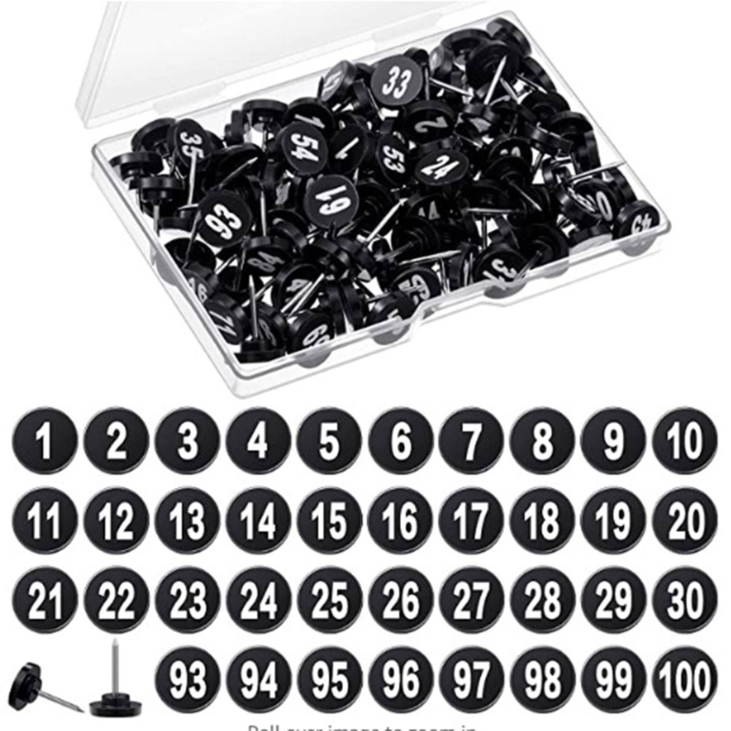 사무실 학교 게시판에 대 한 100Pcs 라운드 번호가 - Office Furniture Online 리뷰 및 가격